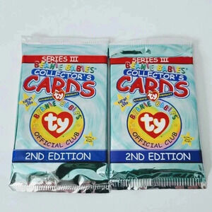 1999 Ty Beanie Babies Collector’s Cards New Lot 2